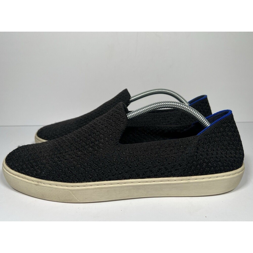 Rothy’s The Original Slip On Sneaker Black Women’s Size 12.5